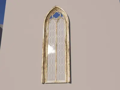 Gothic Window 3D model