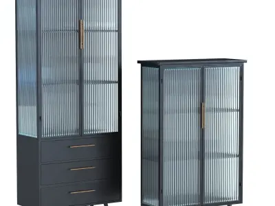 2 Cabinet La gomera 2 doors 3D model