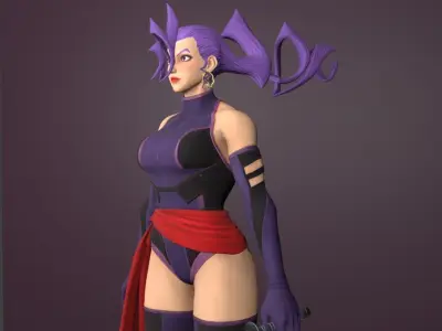 sfv rose 3D model