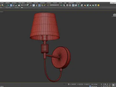 Sconce F promo Martina 2193 1W Low-poly 3D model