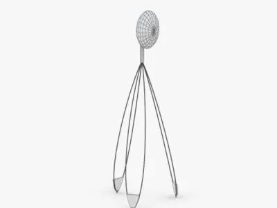 1377 - Table Lamp Low-poly 3D model
