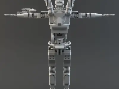 Chappie V2 Highpoly 3D model