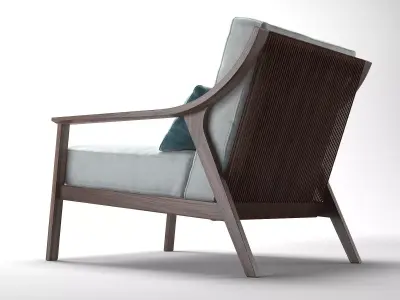 Lady Armchair 3D model