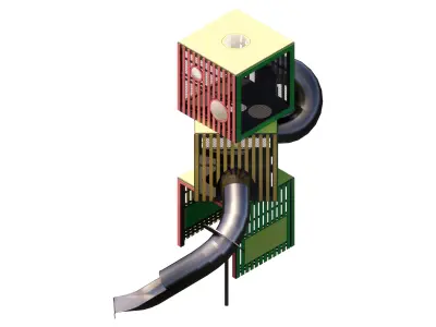 Kompan COR10450 Slide 3D model