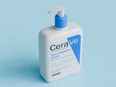 Cerave Moisturizing lotion Low-poly 3D model