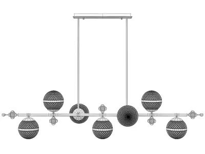 LUARA LONG Low-poly 3D model