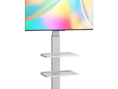 Fitueyes Universal Floor TV Stand for 32 to 65 Inch Screens 3D model