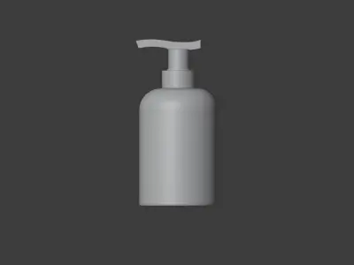 Soap Dispenser - High Quality Free low-poly 3D model