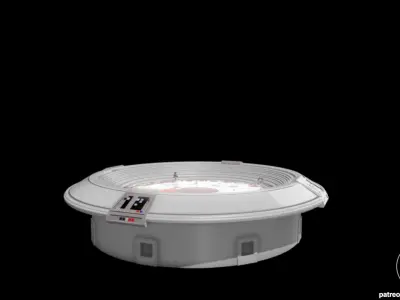 Star Wars Rebel Base Yavin Holographic Table for Action Figures 3D print model