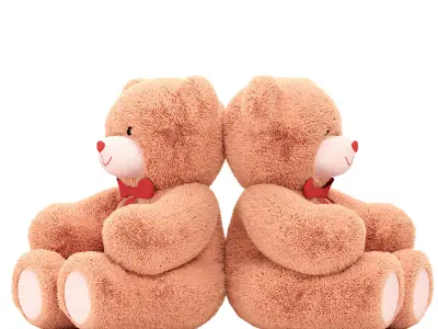 teddy bear toys 3D model
