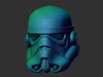 Stormtrooper helmet 3D model