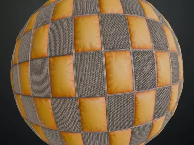 Sci-Fi Wall PBR Seamless Texture