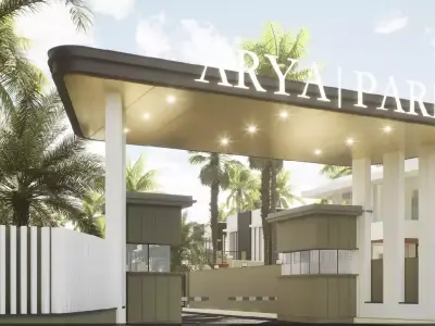 Township Masterplan 3D Model Low-poly 3D model