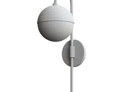  Mid-Century Globe Adjustable Swing Arm 3D model