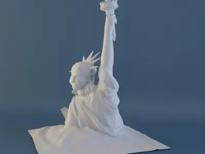 Statue of Liberty 3D print model
