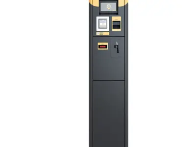 Parking meter 3D model