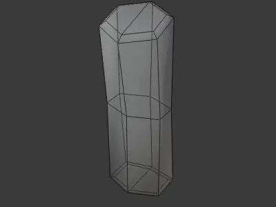 Low Poly Cigarette Butt Free low-poly 3D model