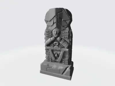 The idol of Maya 3D print model