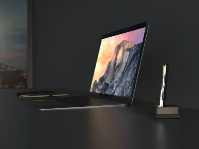 Home Office 3D model