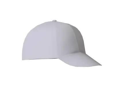 Baseball Cap Low-poly 3D model