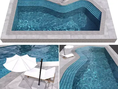 SWIMMING POOL NO106 A 3D model