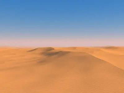 Desert 3D model