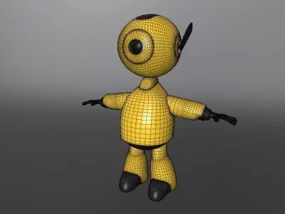 Good Cute Robot 3D model