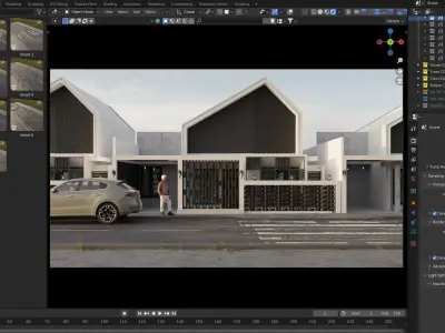 STREET PACK P1 3D model