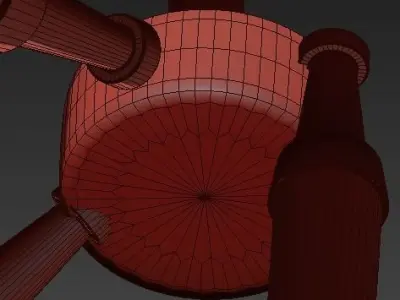 Sculptural Lighting By Bec Brittain 3D model