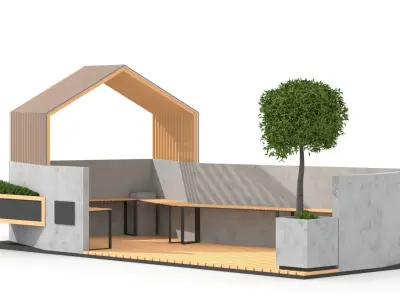 Street Furniture 3D model