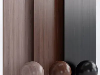 Wood 20 with 3 materials Texture