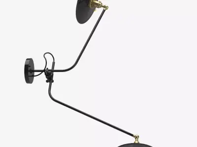 Workstead Bent Wall Lamp 3D model