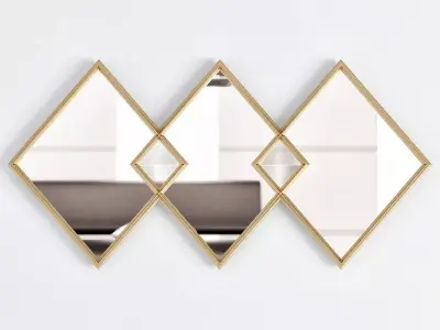 Wall mirror 5 3D model