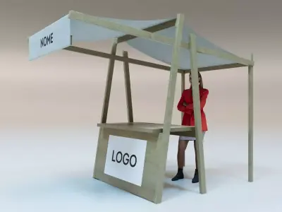 TENT BUSINESS 3D model