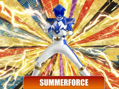 Origa Blue - Original Sentai Origaranger 3D model