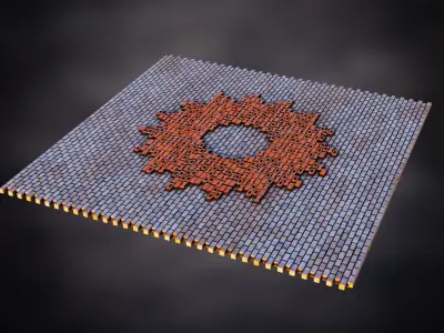 Brickify Blender Geometry Node by 3DT 3D model