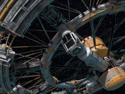 Space Module 003 3D model