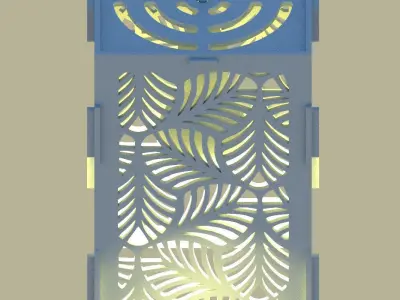 Chandelier lamp 3D model 3D model