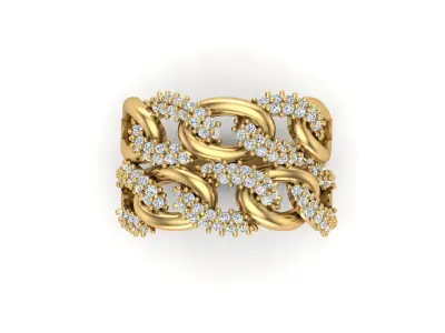 Jewelry ring 433 3D print model
