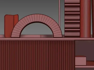 Enfold Sideboard 3D model