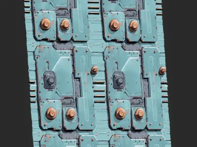 Sci-FI Seamless Texture  Texture shop