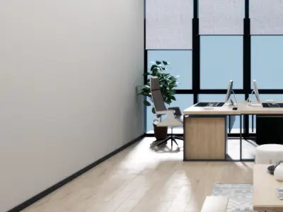 Space Office Modern Manager 3D model