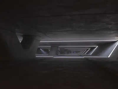  2 Futurusristic Tunnels Set 