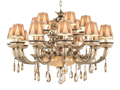 MD 89370-12-6-3 Osgona Chandelier 3D model