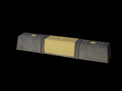 parking reverse safety bar 3D model