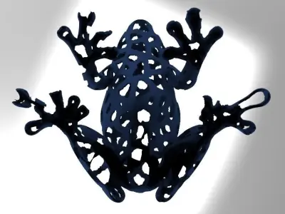 Voronoi Frog 3D print model
