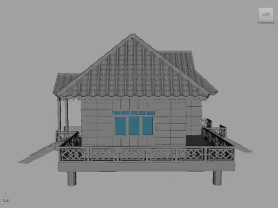 Beach House 3D model
