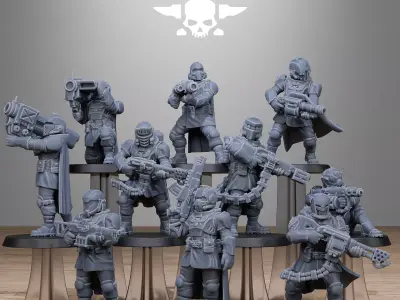 Vaskar Patrol 3D print model