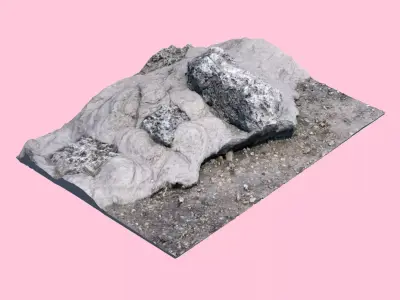 Rock Bottom-3D Scan 3D model