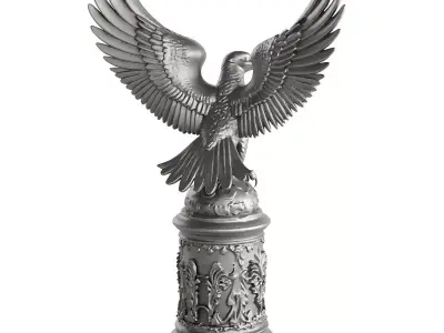 eagle statue  3D model